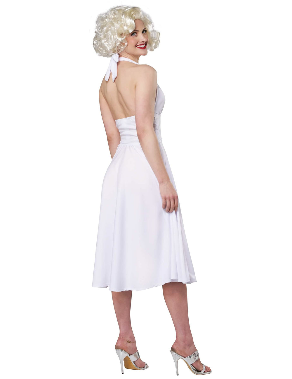 Stražnji pogled na seksi kostim Marilyn