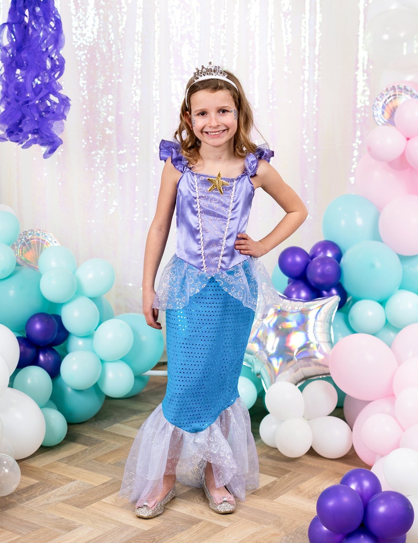 Djevojka sirena kostim