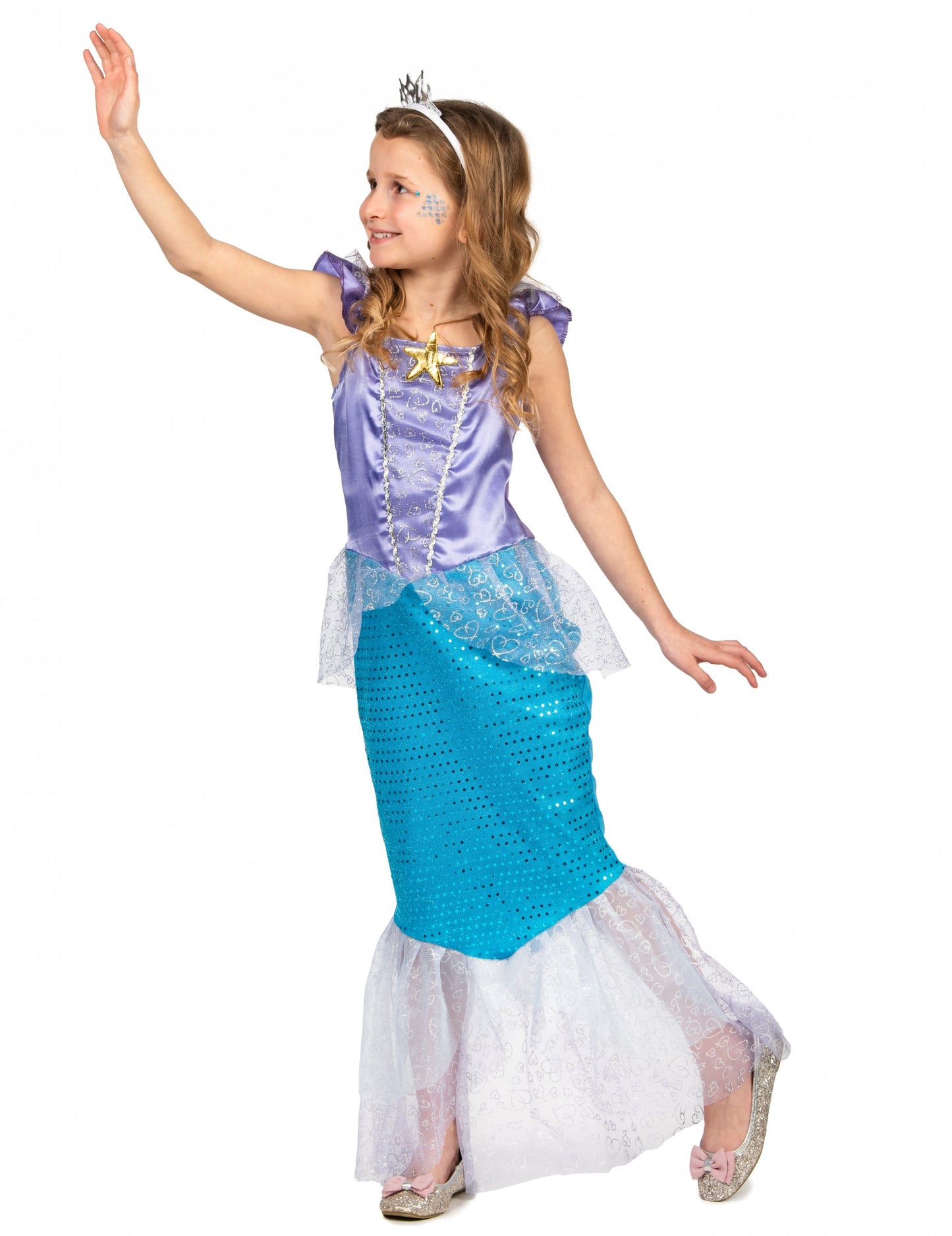 Djevojka sirena kostim