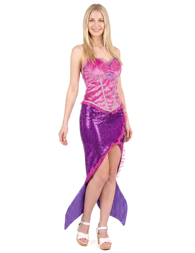 Ženska ružičasta kostim sirena