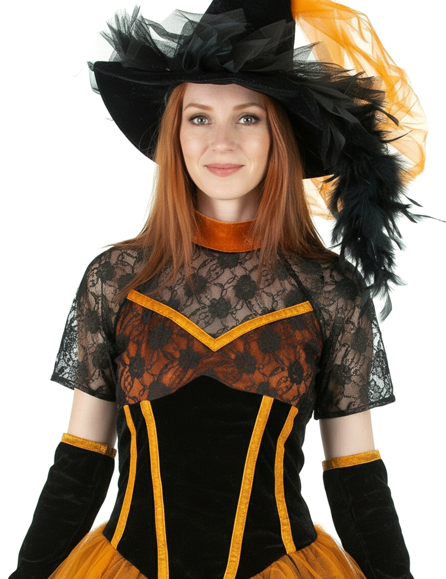 Narančasta vještica Halloween Witch