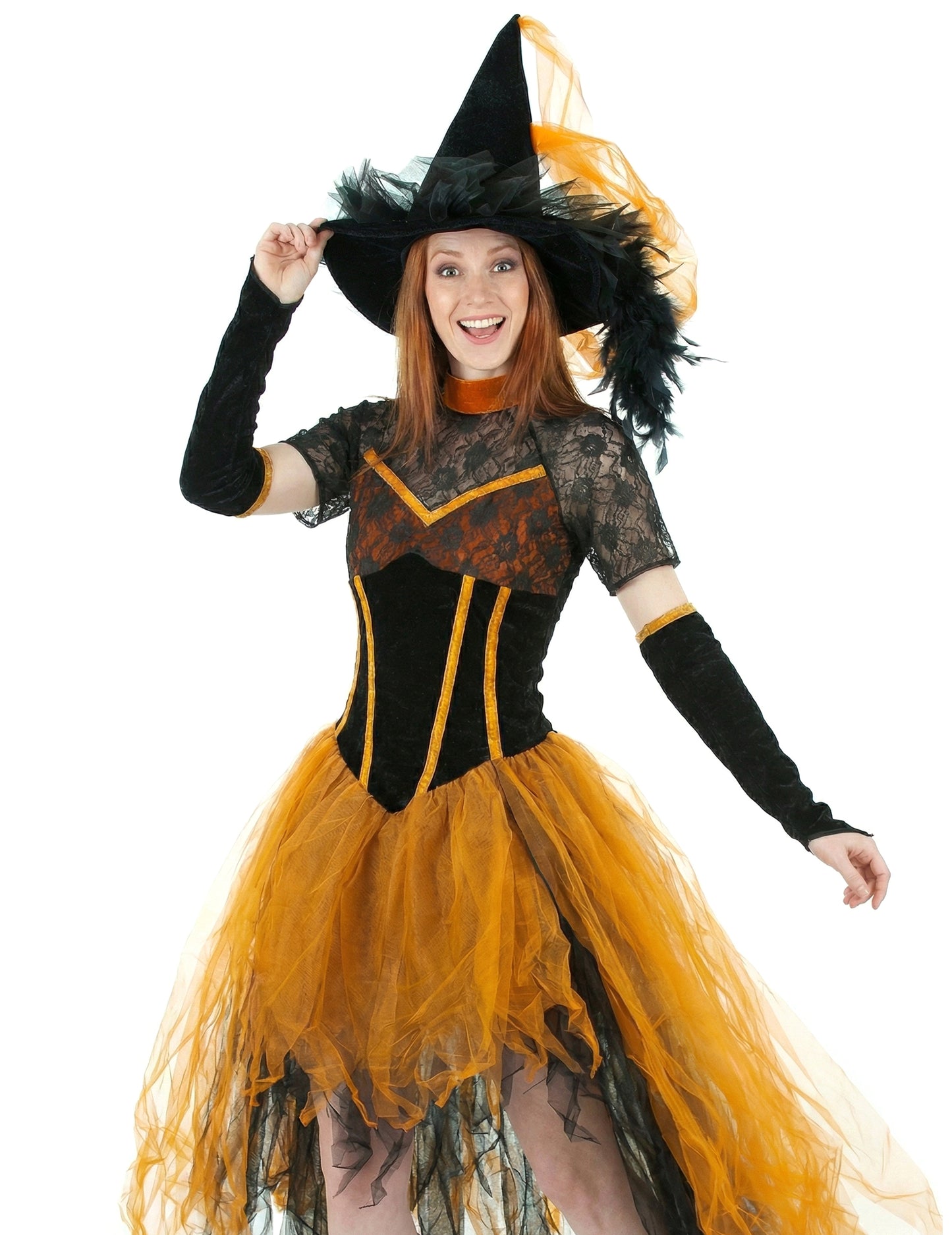 Narančasta vještica Halloween Witch