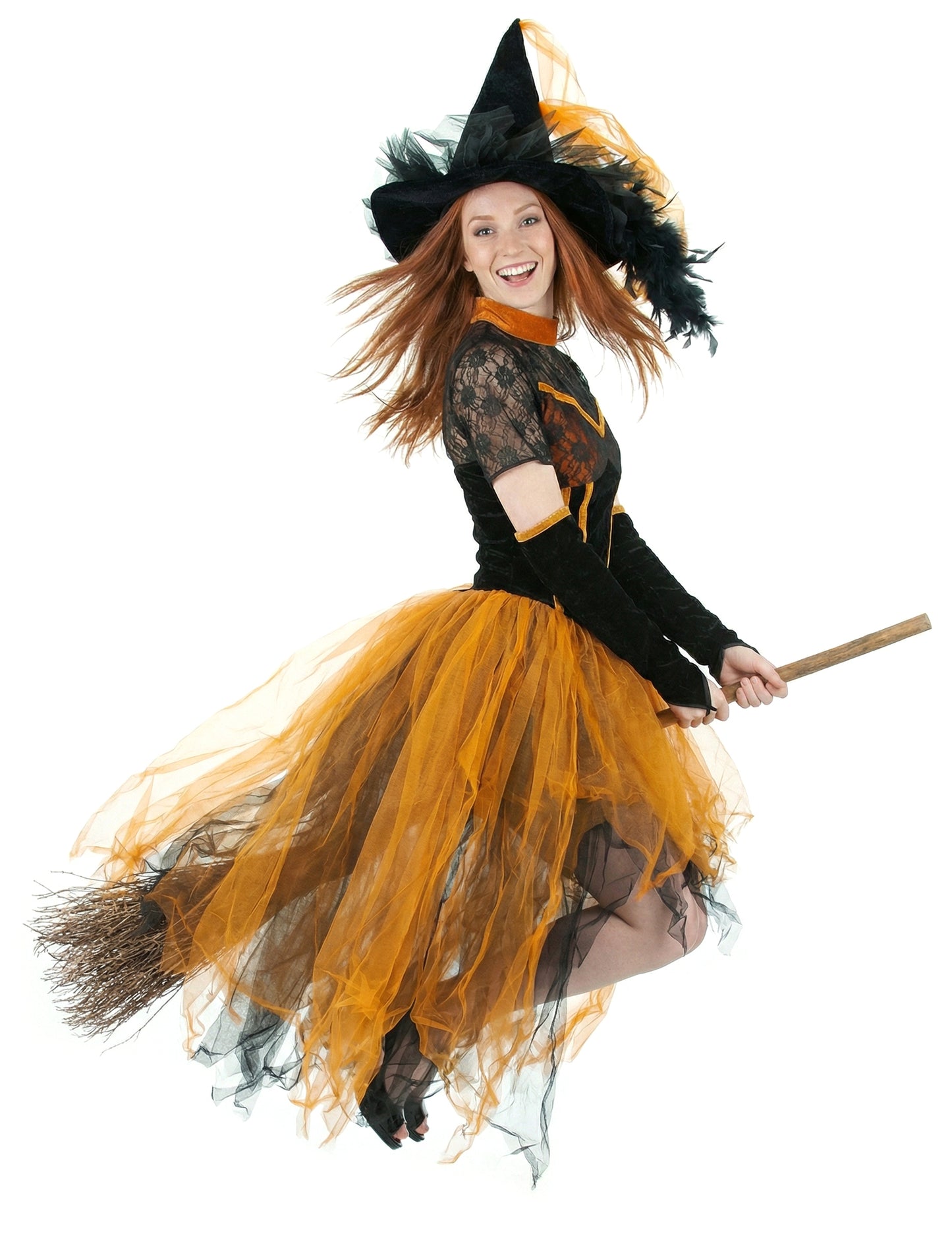 Narančasta vještica Halloween Witch