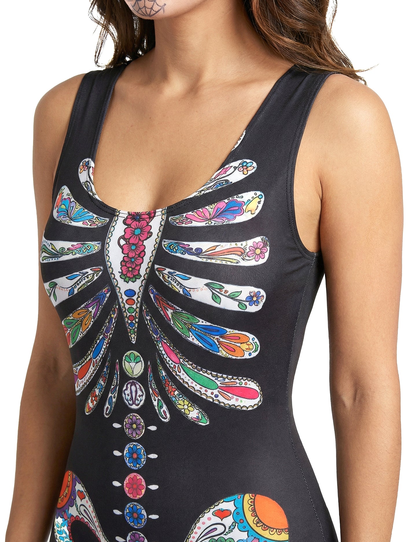 Kostur dia de los muertos žena prerušena