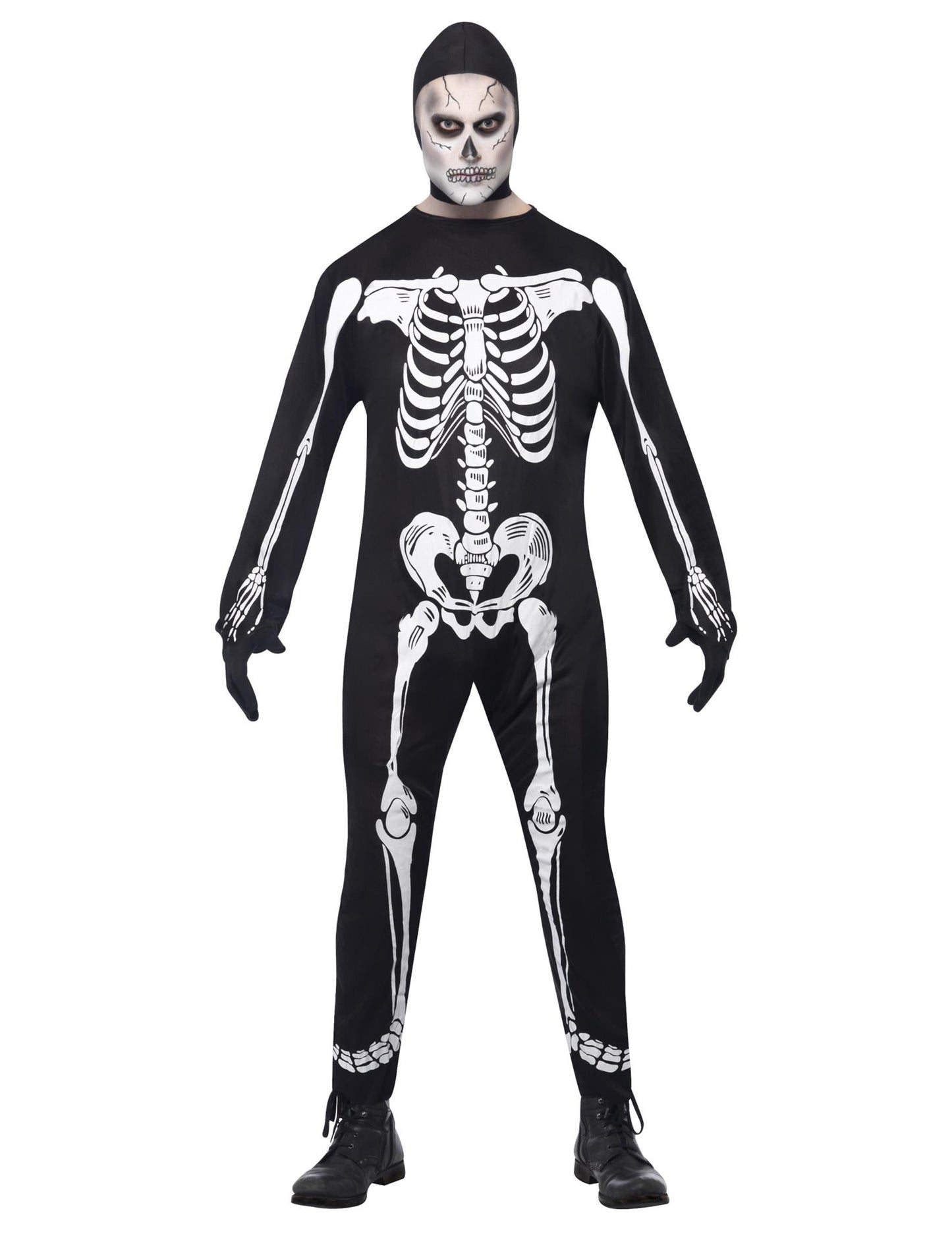 Muški kostur s kosturom s haobama za Noć vještica