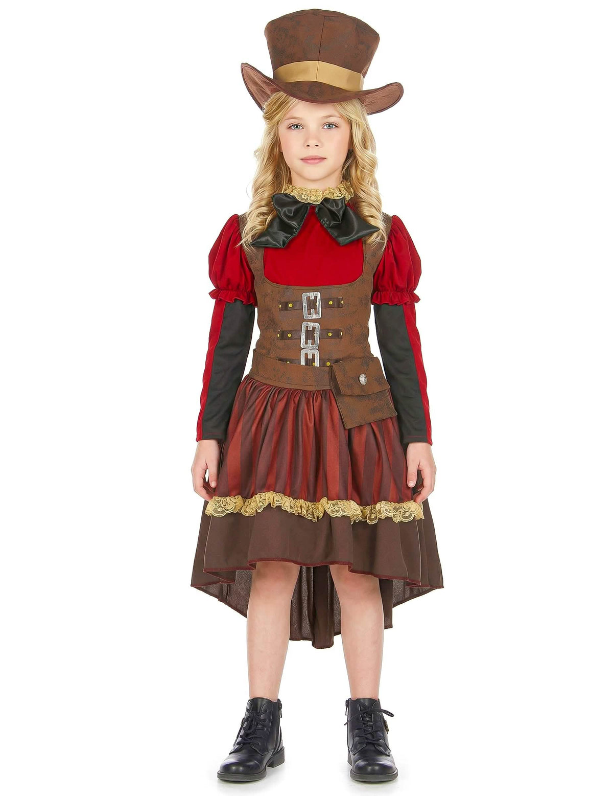Pregled steampunk luksuznog kostima za djevojčica