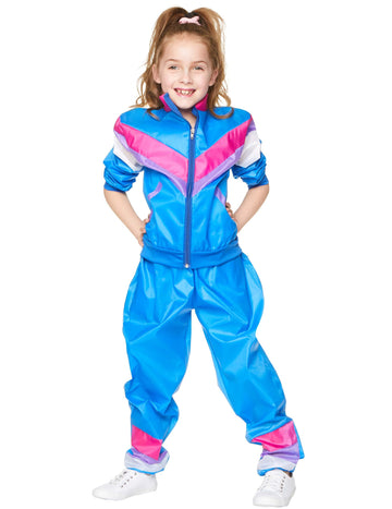 Blue tracksuits djevojke iz 80 -ih.