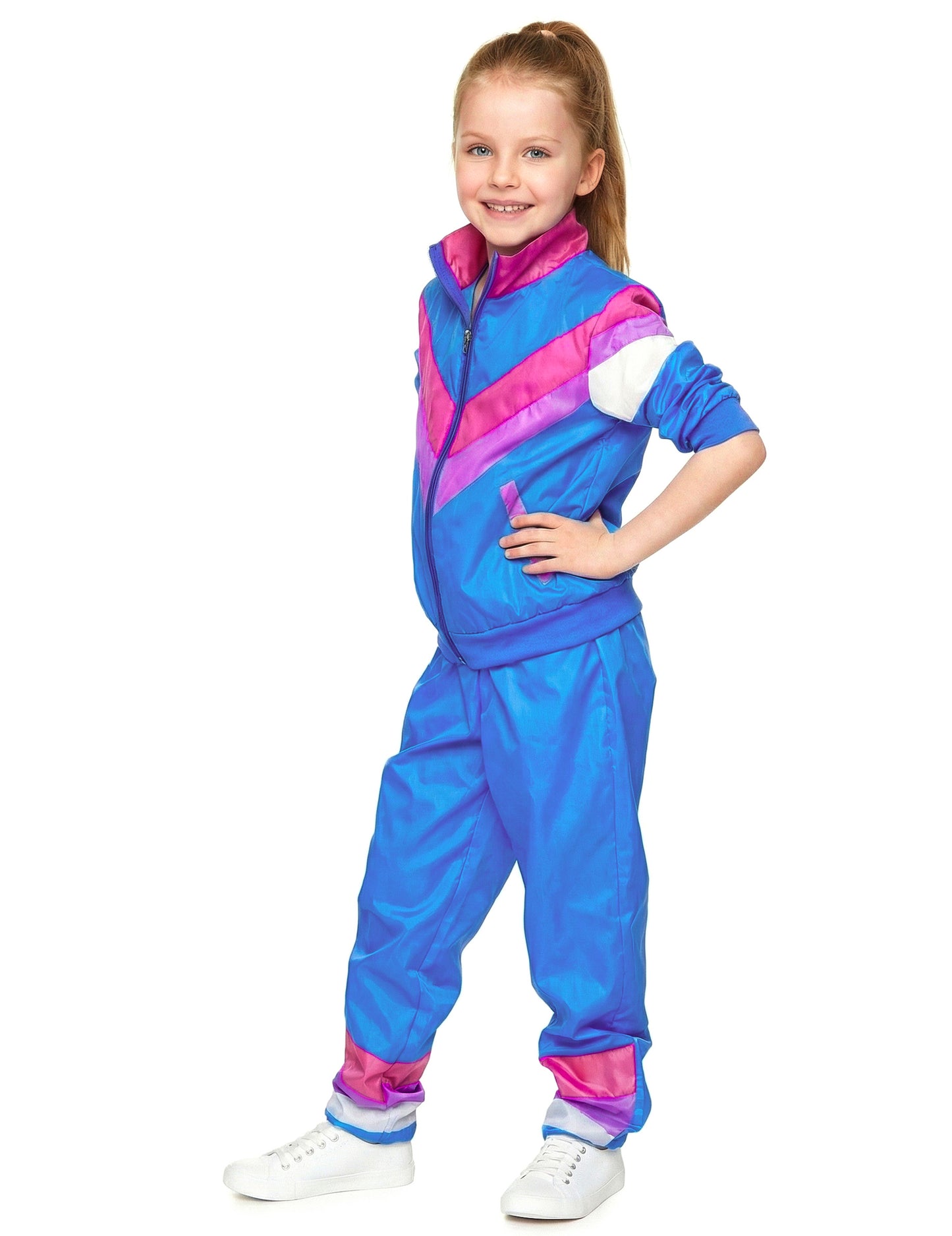 Blue tracksuits djevojke iz 80 -ih.