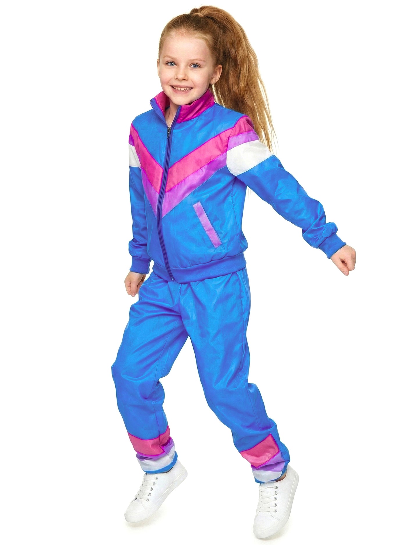 Blue tracksuits djevojke iz 80 -ih.