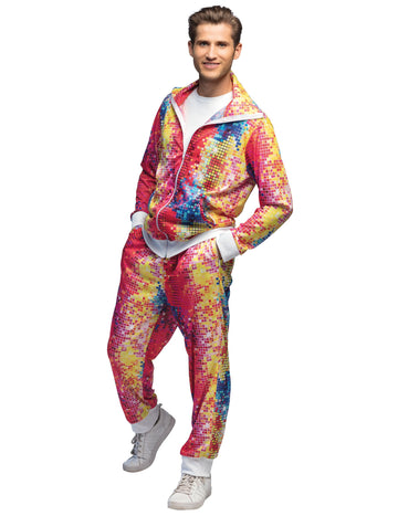 Muški šareni disko prerušavanje prerušavanja