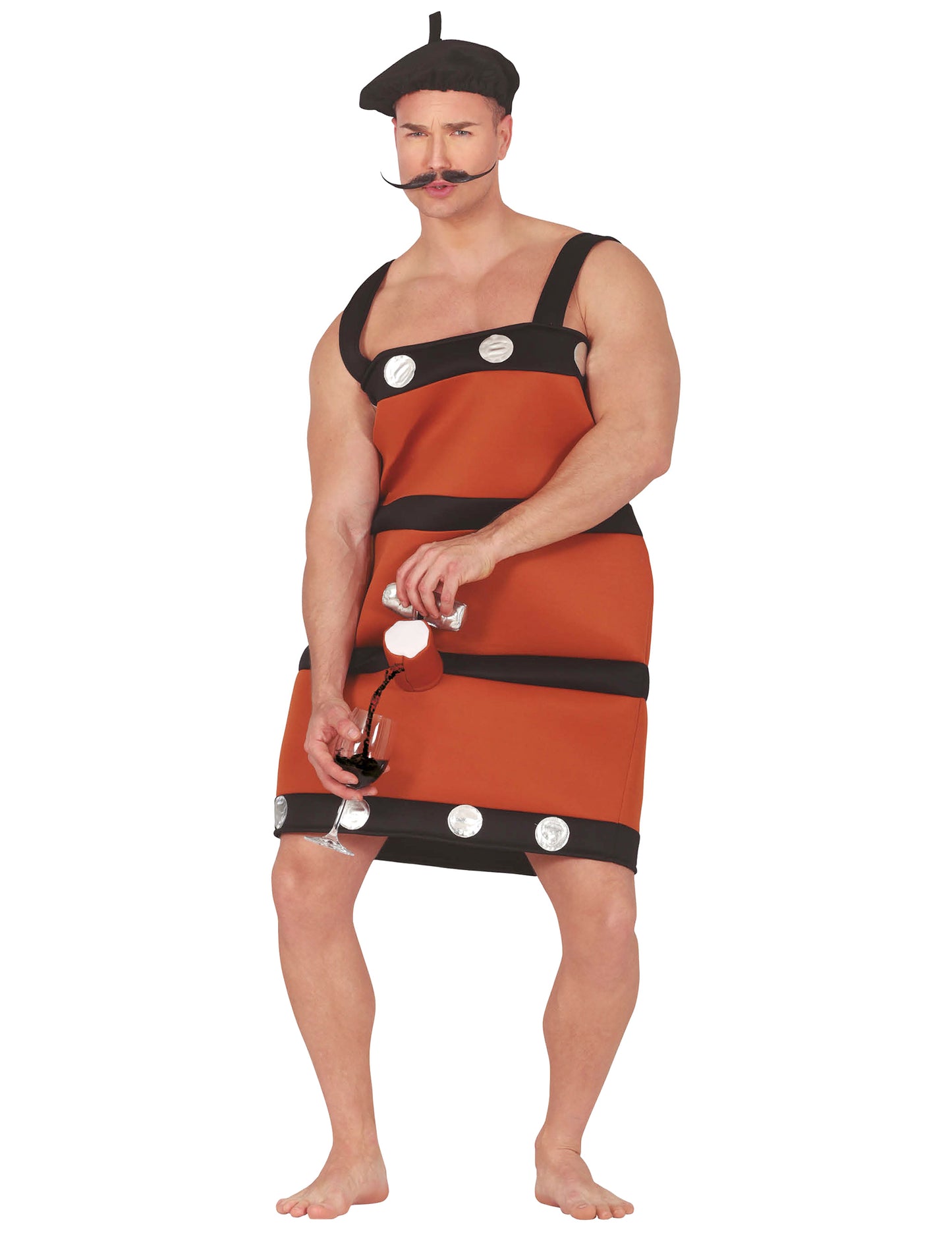 Smiješni kostim vinske bačve za odrasle 