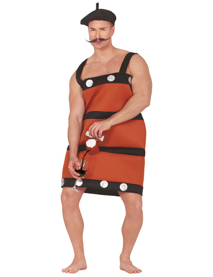 Smiješni kostim vinske bačve za odrasle 