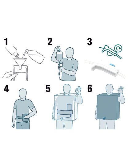 Smiješni kostim vinske bačve za odrasle 