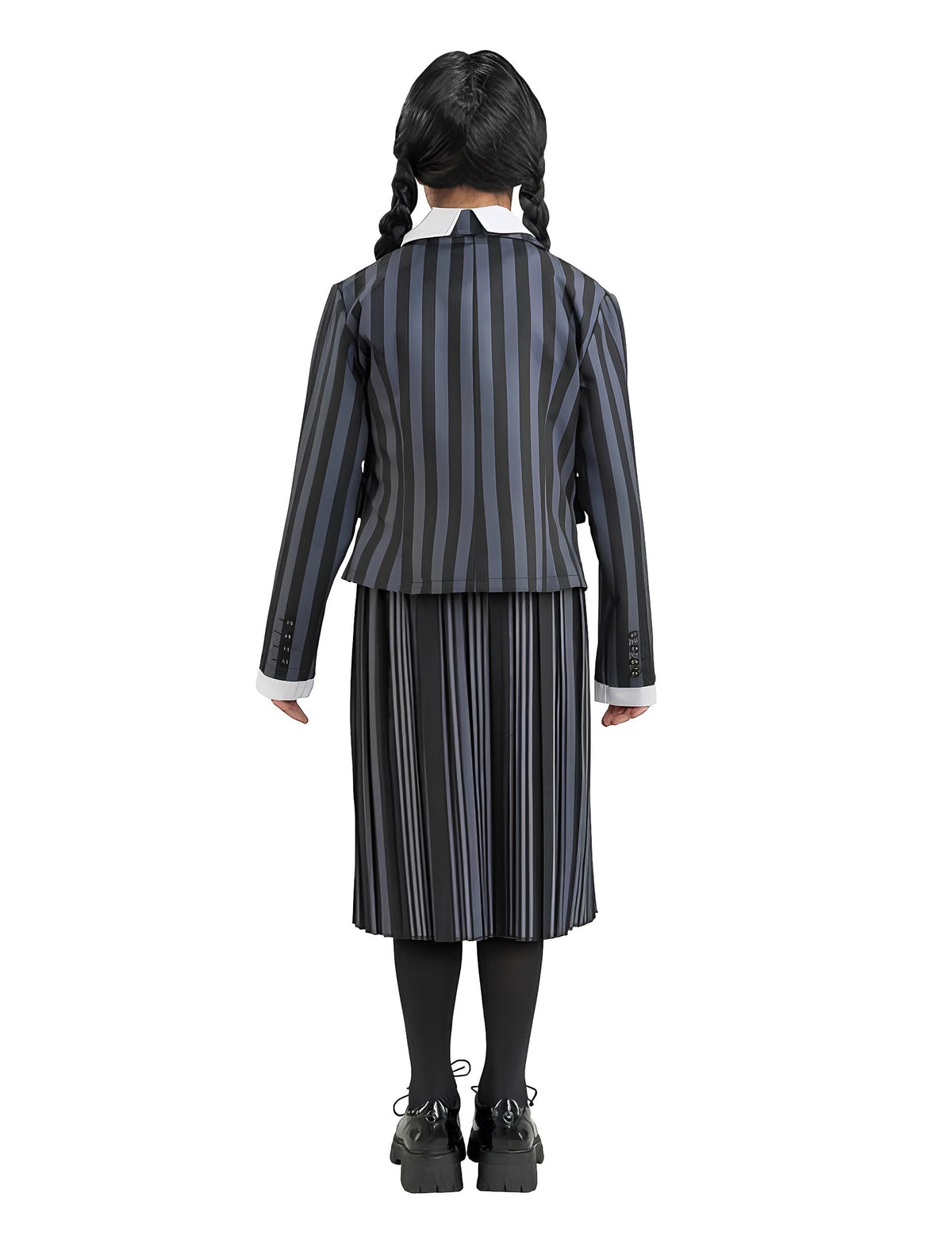 Vue de dos du déguisement uniforme Mercredi Addams Wednesday™