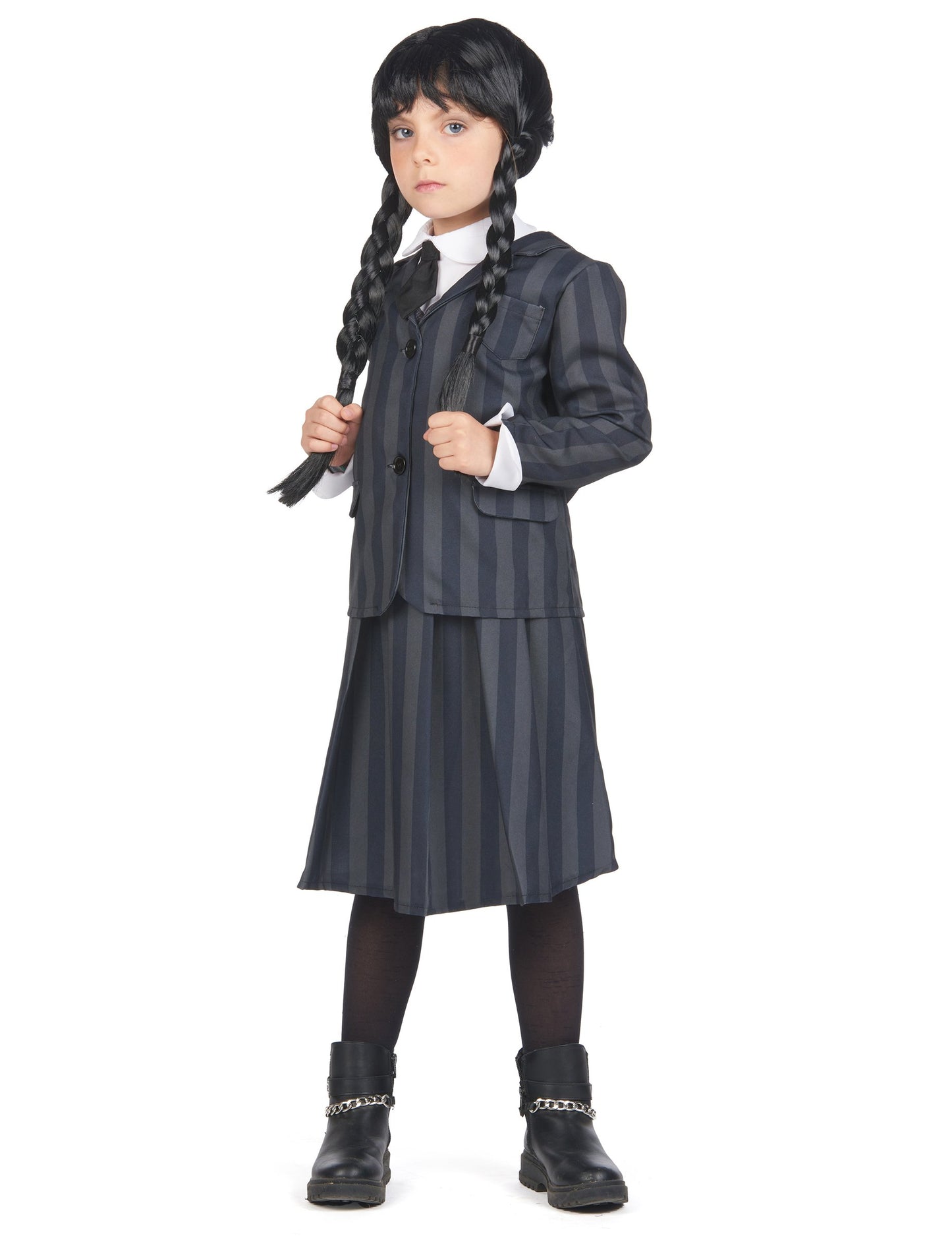 Dječja gotička školska uniforma prerušena