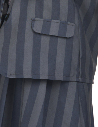 Dječja gotička školska uniforma prerušena