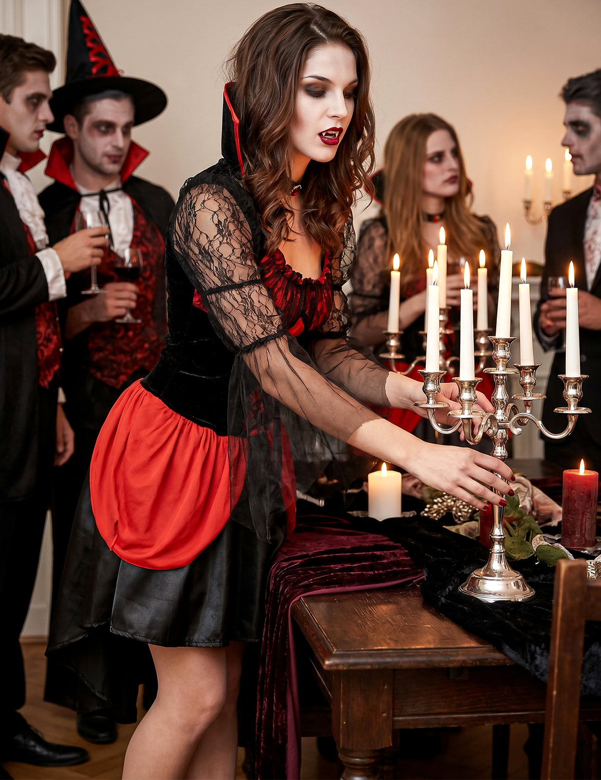 Prerušavanje seksi crvenog vampira