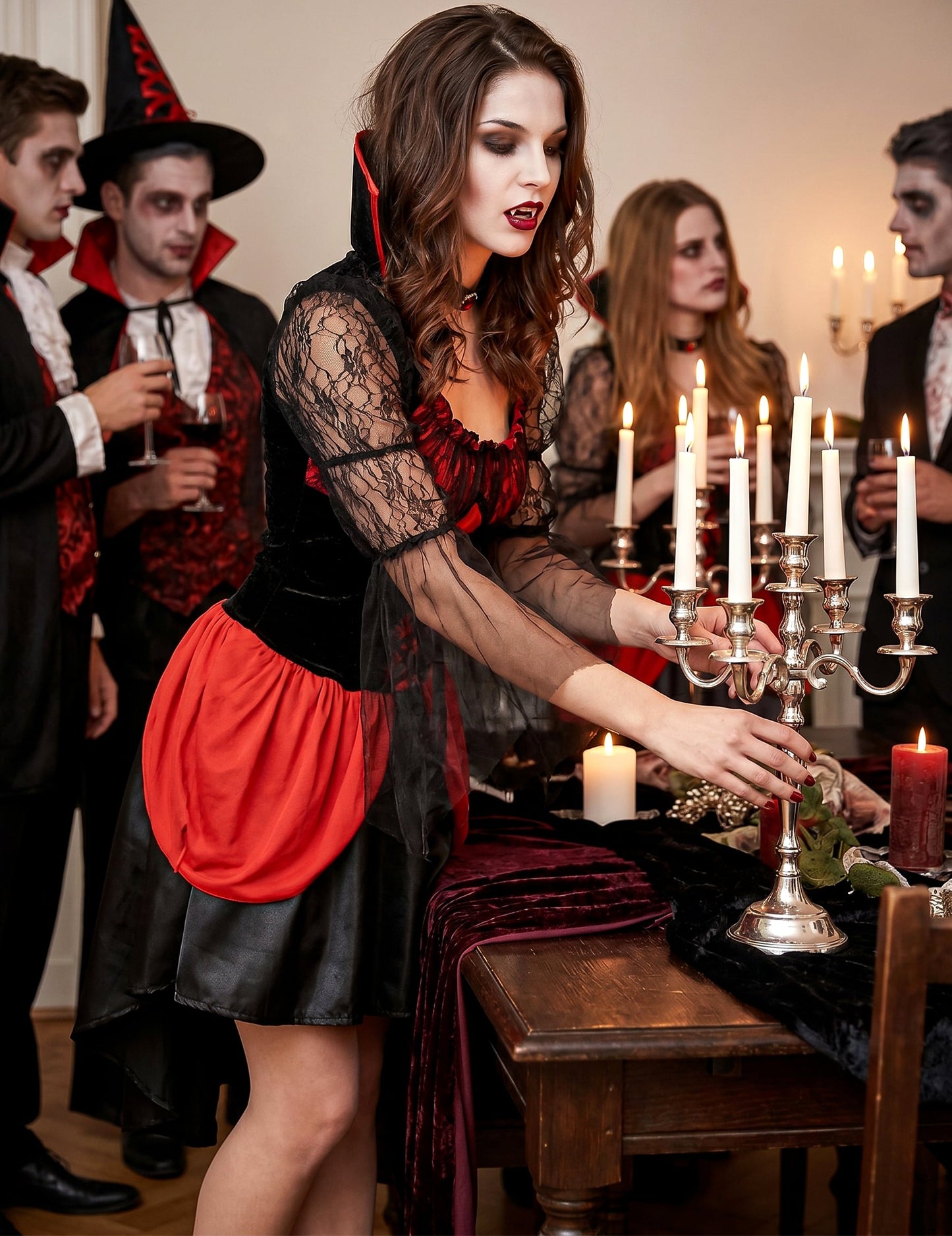 Prerušavanje seksi crvenog vampira