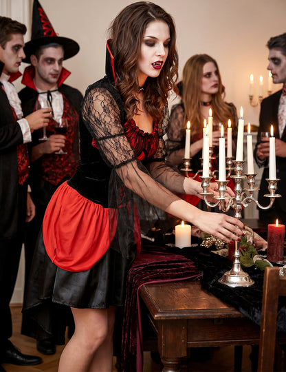 Prerušavanje seksi crvenog vampira