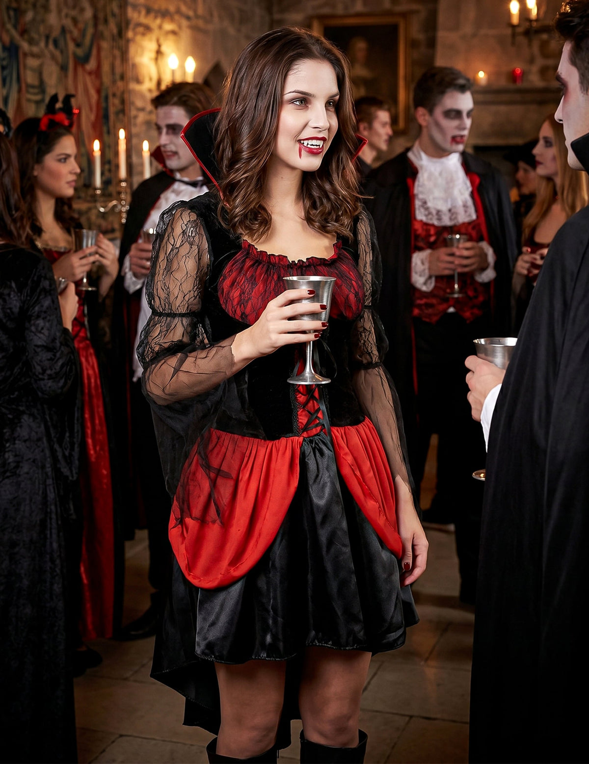 Prerušavanje seksi crvenog vampira