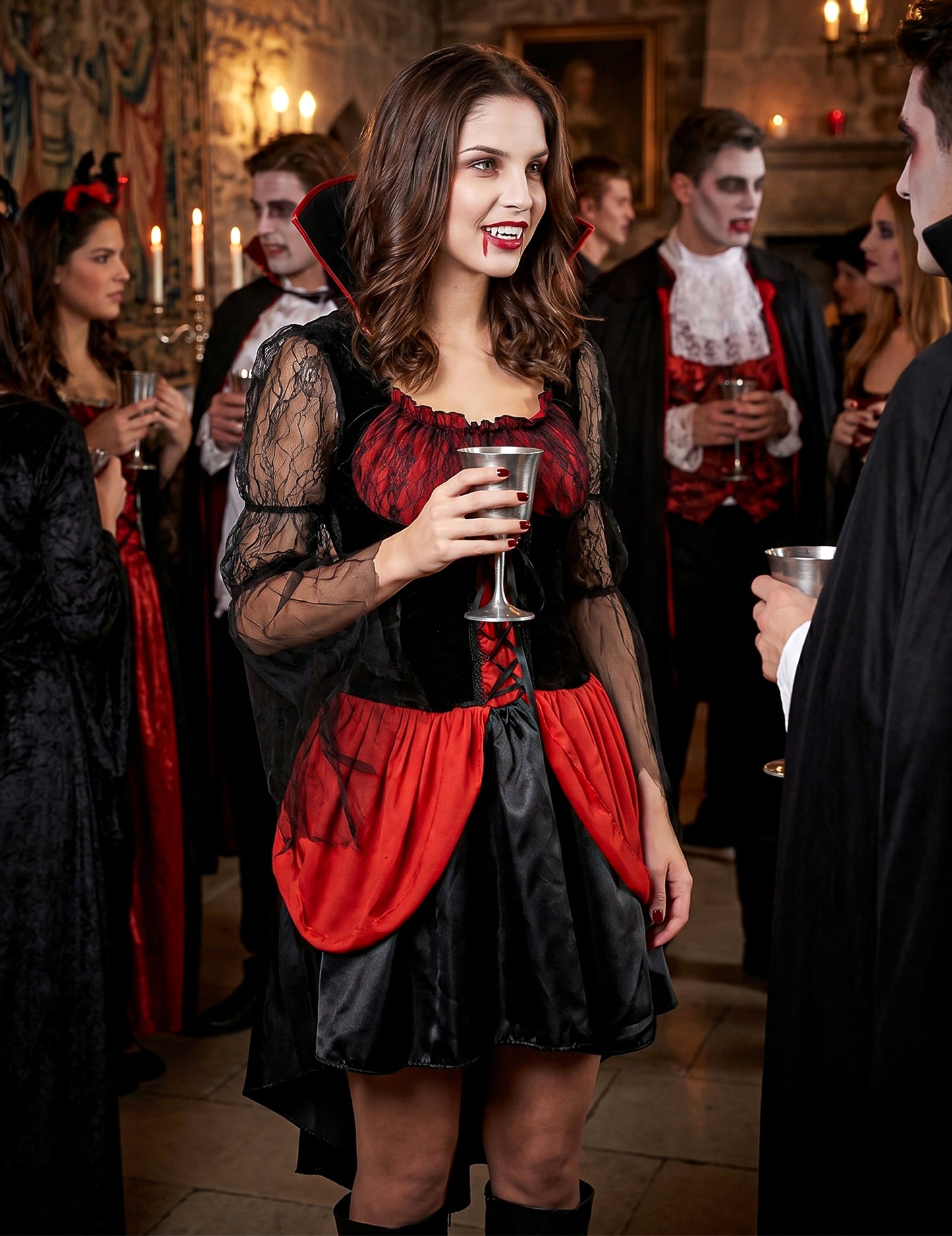 Prerušavanje seksi crvenog vampira