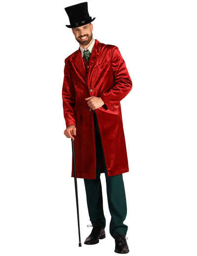 Viktorijanski božićni kostim Charlesa Dickensa za muškarce