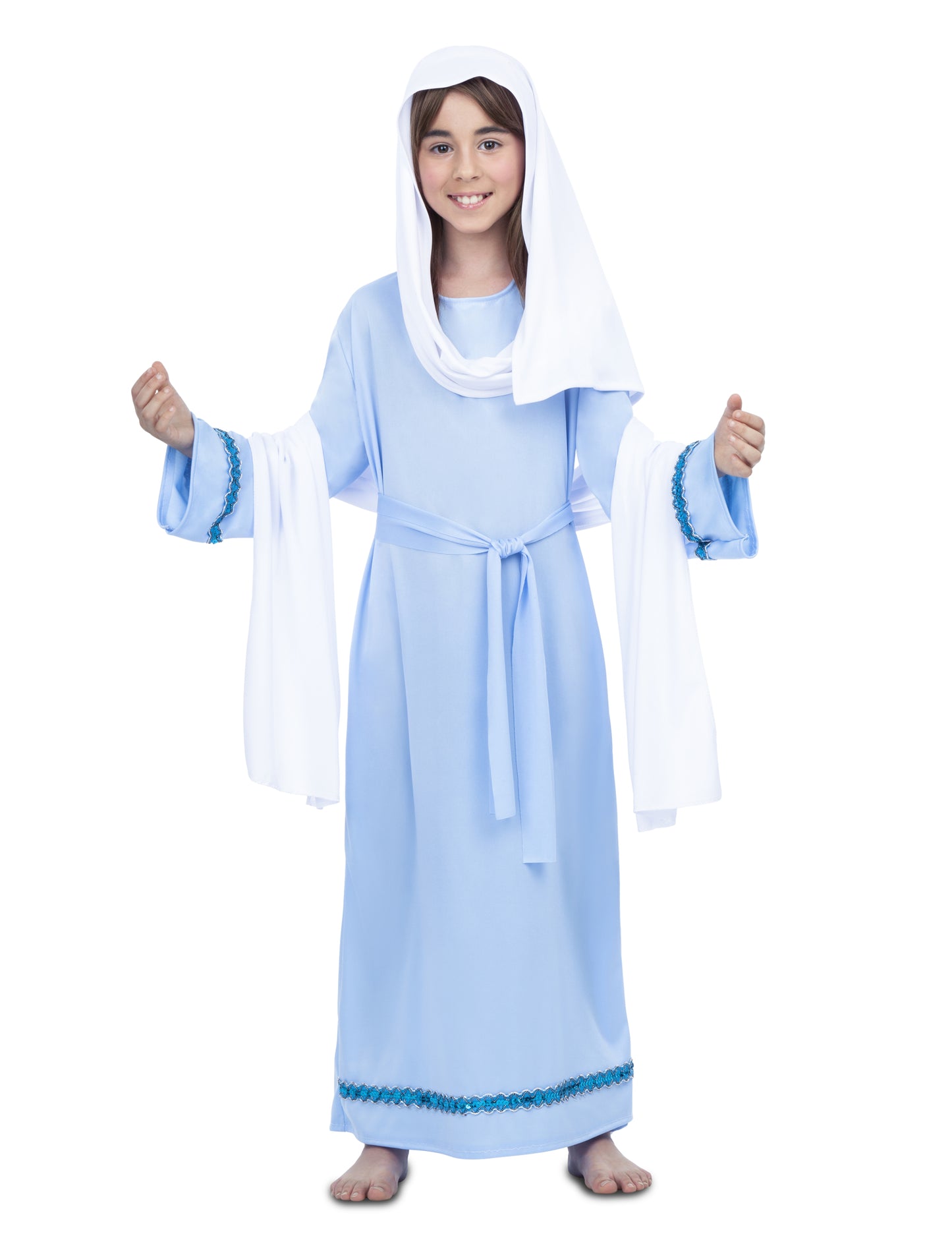 Djevica Mary Bleue djevojka kostim