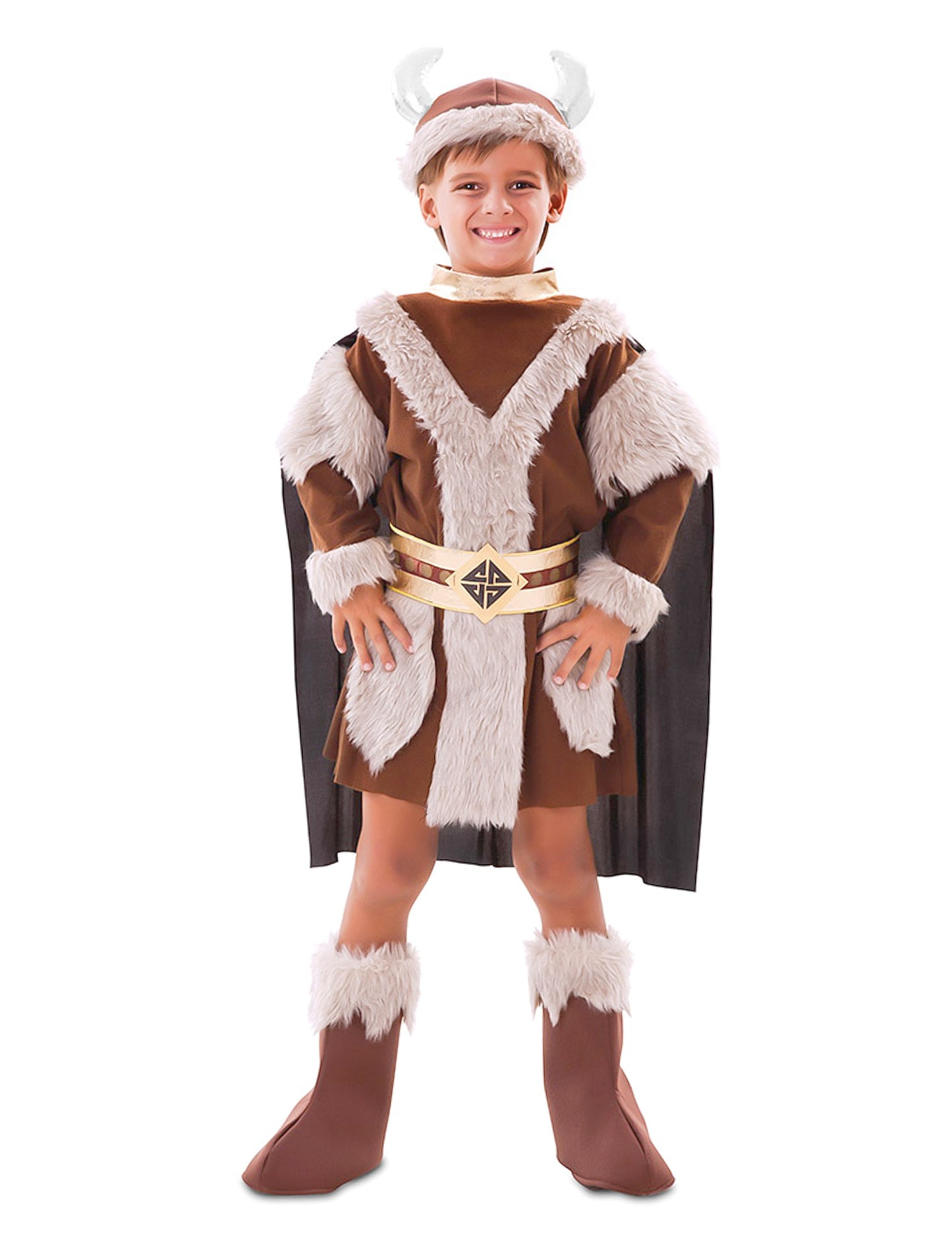 Viking prerušen smeđi dječak