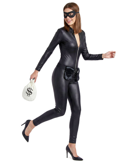 Seksi žena maskirana kostim lopova