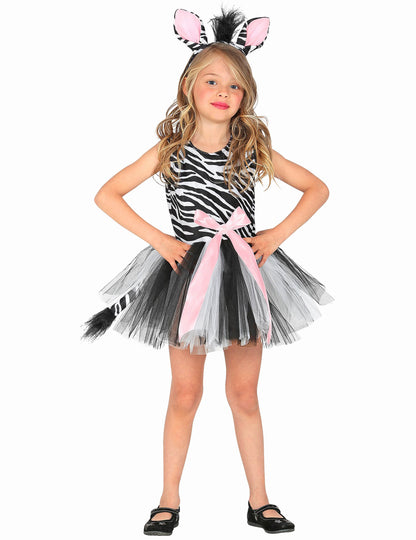 Tutu djevojka zebra kostim