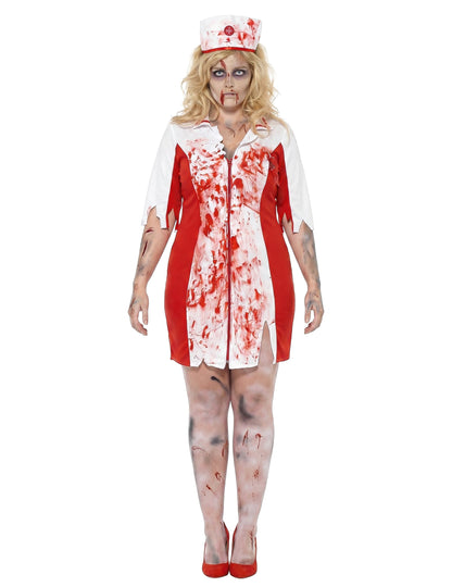 Halloween veliki zombi -nursing zombi prerušen