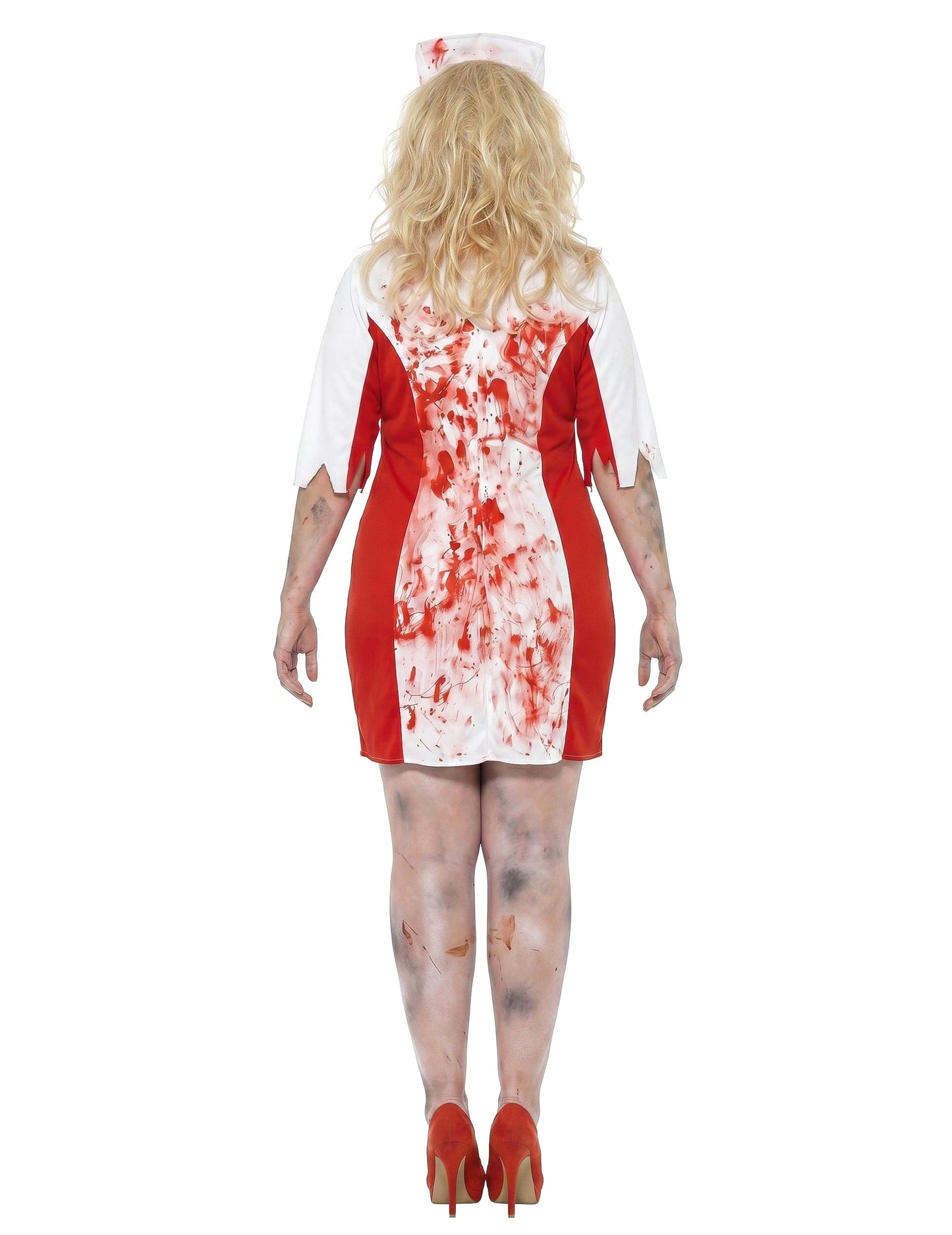 Halloween veliki zombi -nursing zombi prerušen