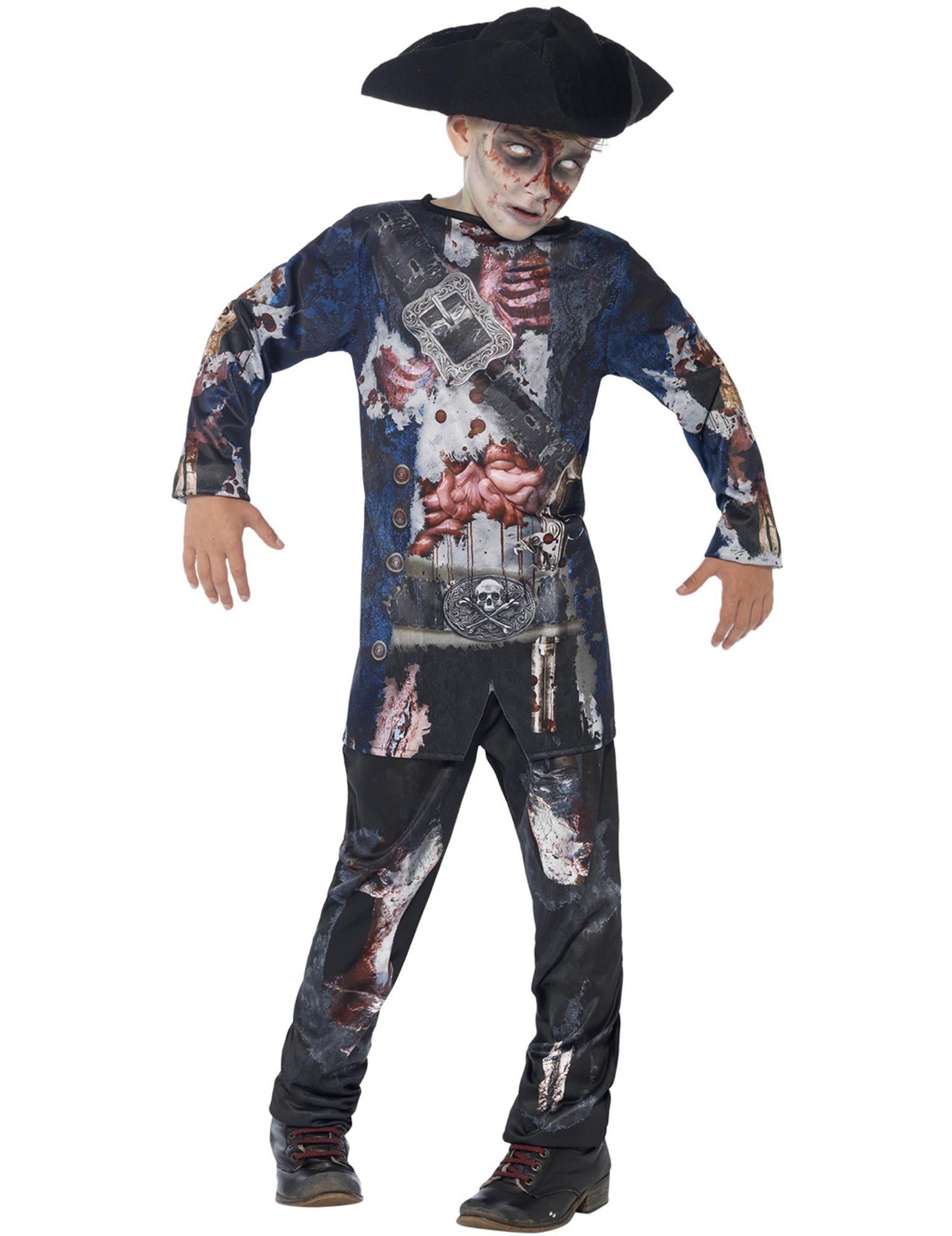 Halloween gusarski zombi prerušavanje