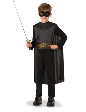 Klasični Zorro Boy kostim