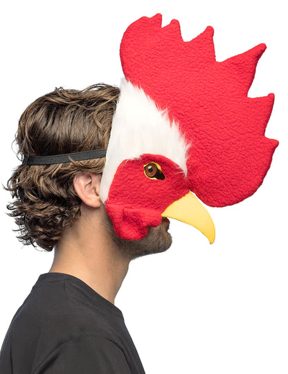 Polumaska od pliša pijetla za odrasle 