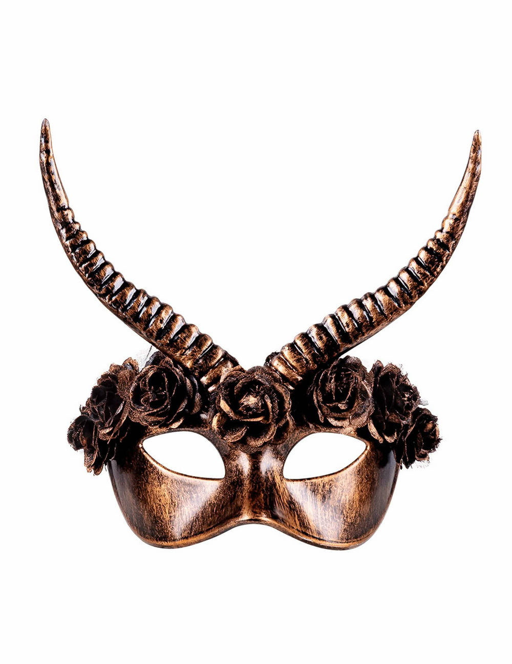 Pogled sprijeda na seksi polumasku steampunk za odrasli