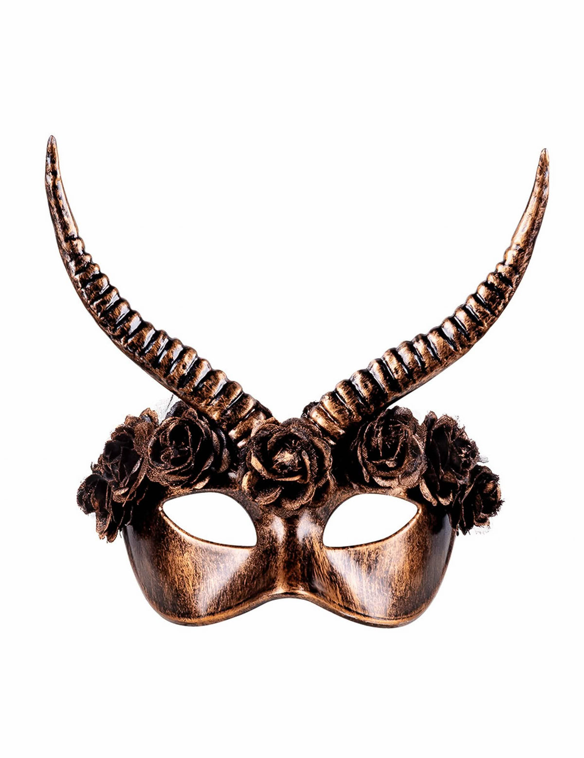 Pogled sprijeda na seksi polumasku steampunk za odrasli