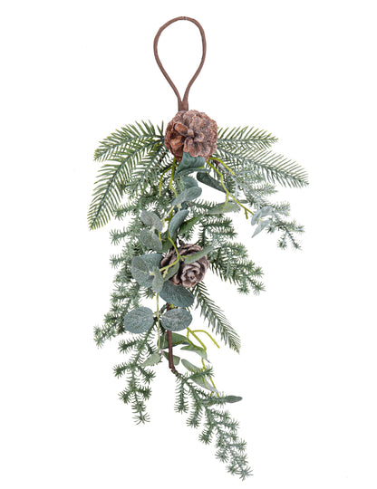 Girlanda od bora i eukaliptusa 53 cm 