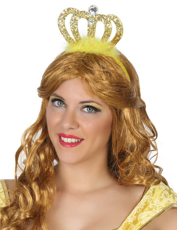 Odrasla zlatna princeza tiara