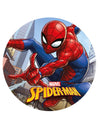 Disque azyme Spiderman pour enfant rouge et bleu