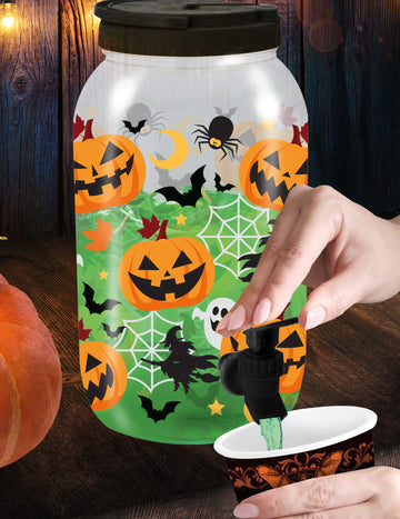 Halloween uzorkani dozator pića