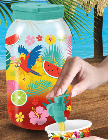 Piti dozator s egzotičnim dizajnom 4l