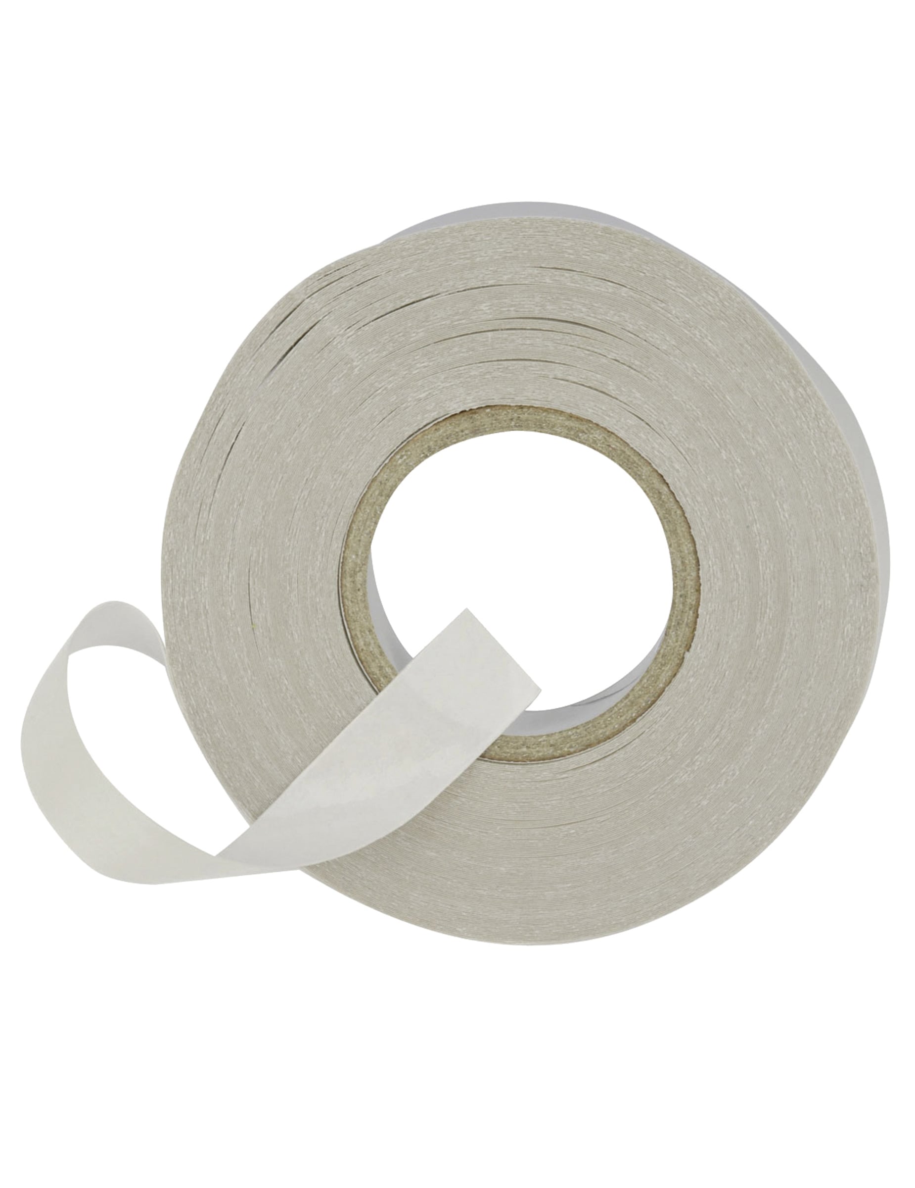 Adhésif double face pour décoration discrète blanc