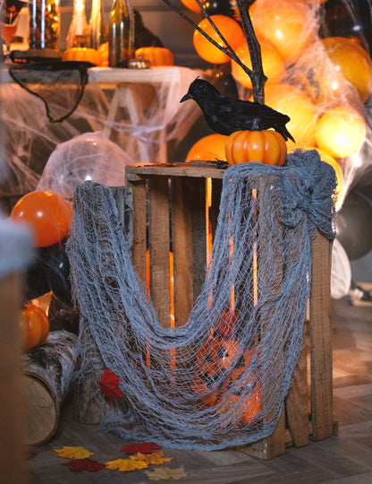 Halloween sivi lim 180 x 75 cm