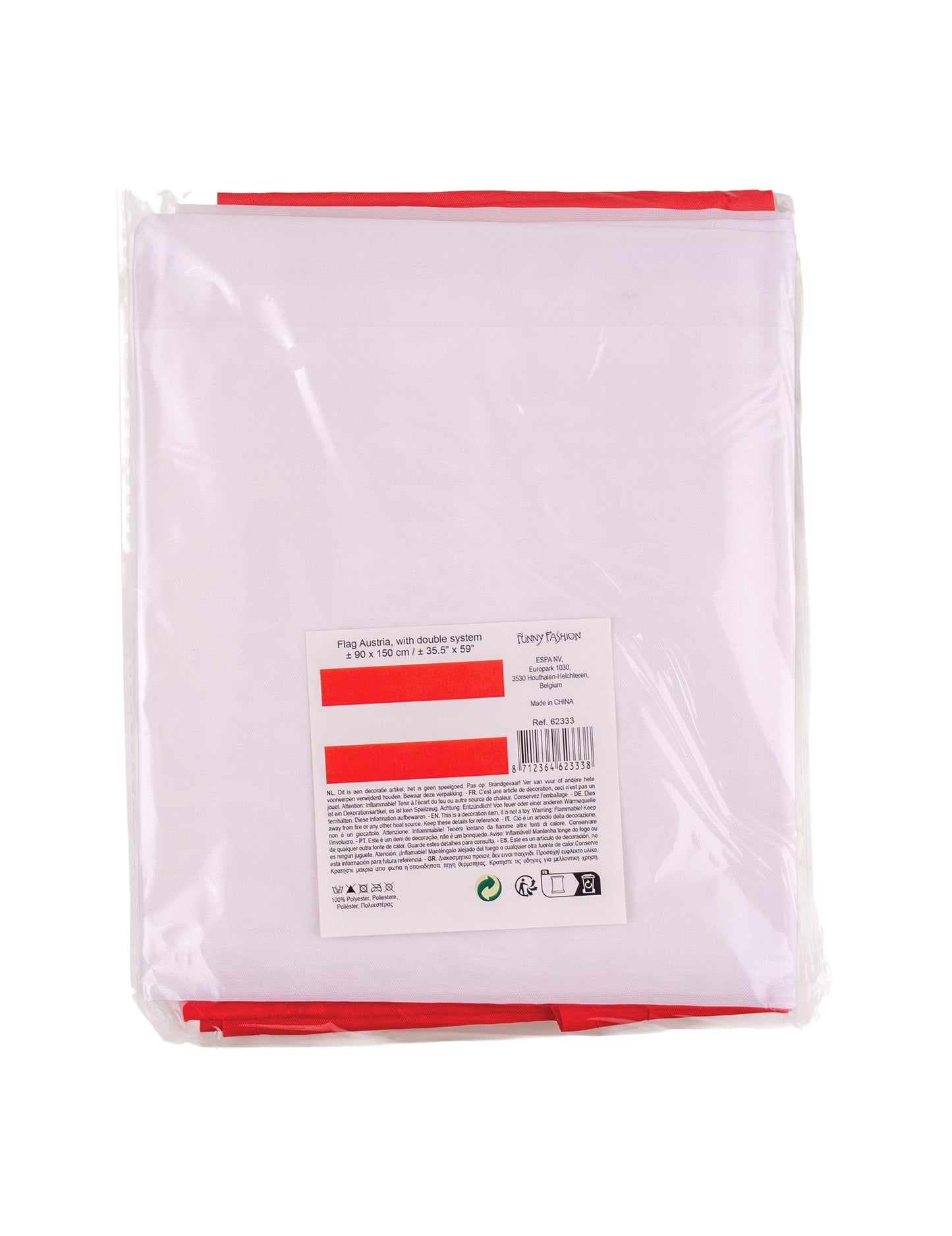 Austrijska zastava 150 x 90 cm