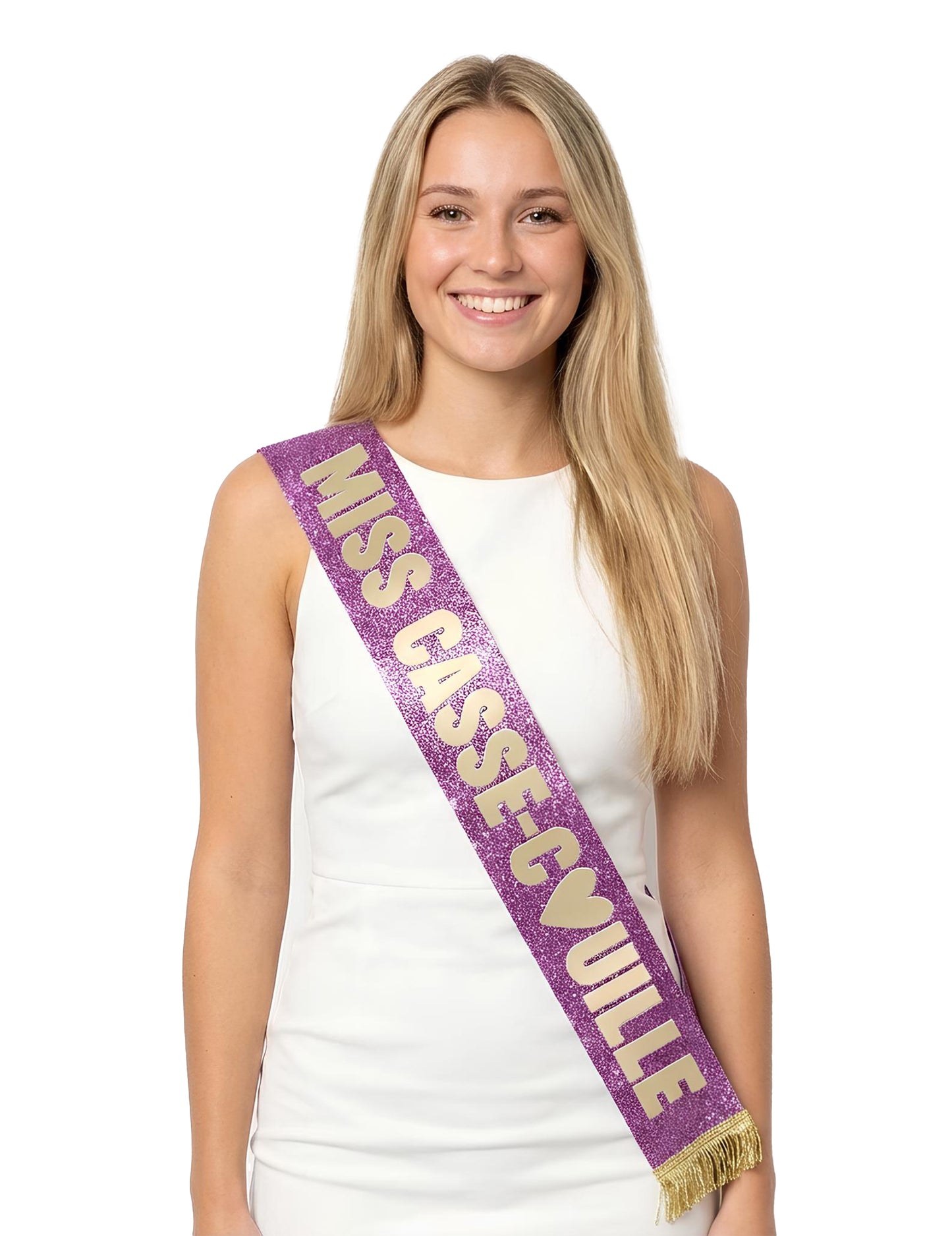 Šal Miss Casse-couille sa šljokicama 