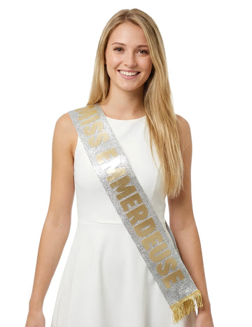 Šal Miss Emmerdeuse sa šljokicama 