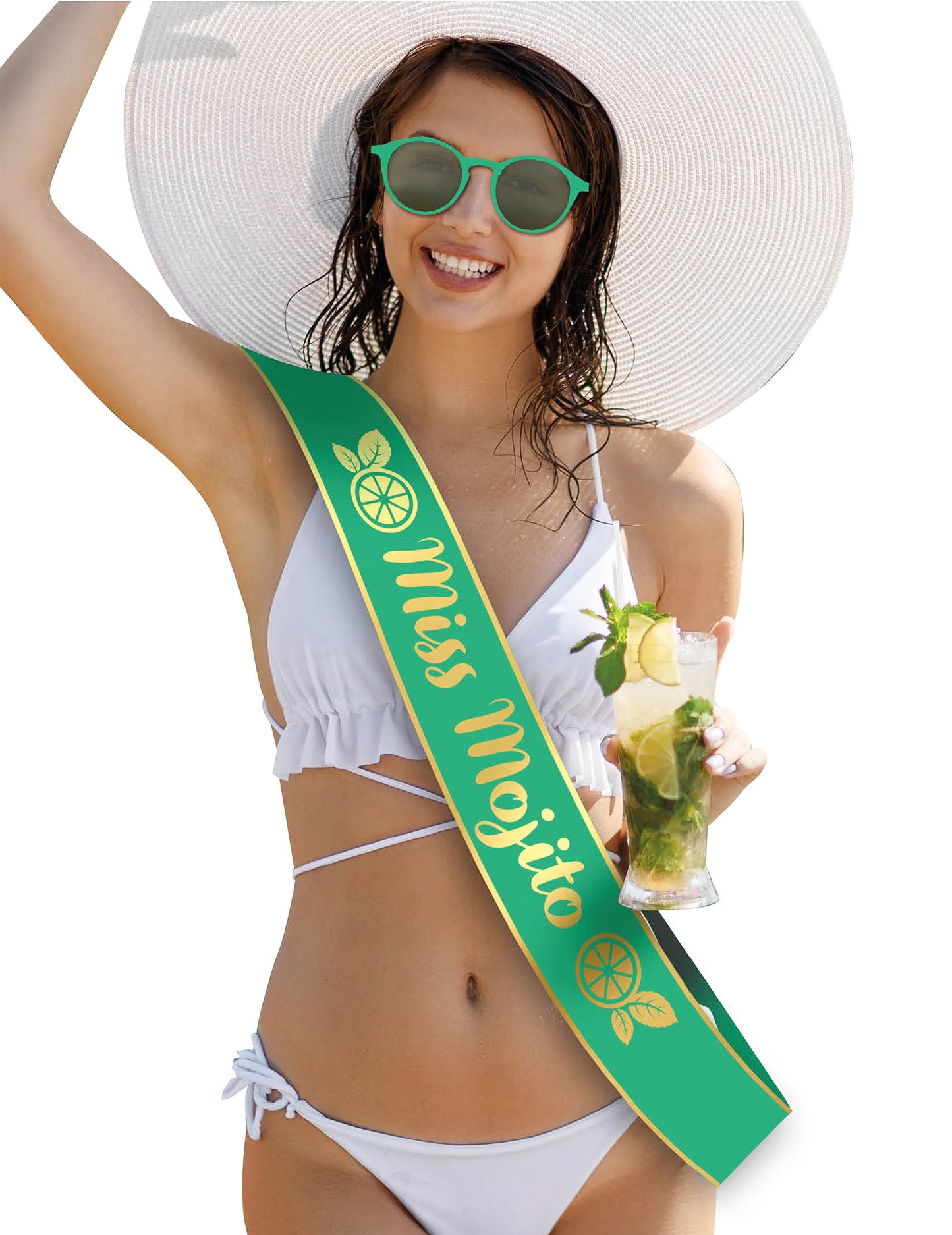 Gospođice Mojito Green Women Šal
