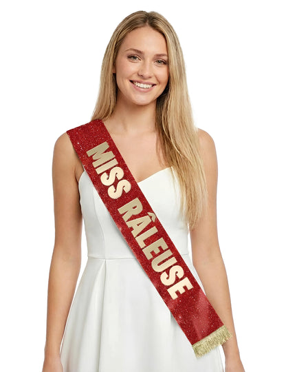 Šal Miss Prigovaračica sa šljokicama 