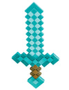 Epée Minecraft™ pour enfant bleue pixelisée